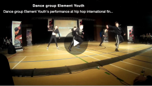 Dance group Element Youth's performance at finals